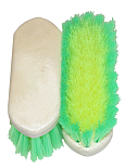 PAARDEBORSTEL KLEUR ASSORTI 15 CM