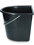 EMMER MET VLAKKE KANT 15 LTR. BLAUW