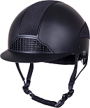 QHP VEILIGHEIDSCAP AUSTYN POLO VISOR ZWART