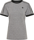 EQ MELISSA SS T-SHIRT GREY MELANGNE 