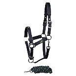 HH HALSTERSET STOUT! LIME NAVY