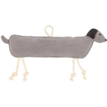 BR PAARDENKNUFFEL TECKEL ROOKGRIJS 32 CM