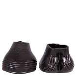 Acavallo soft gel springschoenen zwart maat M.