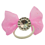 SHOW-BOWS ZAKJE IRHCRYSTAL 20 STUKS PINK