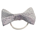 SHOW-BOWS ZAKJE IRHCRYSTAL 20 STUKS SILVER