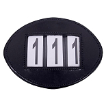 QHP NUMMERHOUDER MODESTE OVAL 