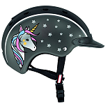 CASCO NORI BLACK GREY UNICORN MAAT S 52/56
