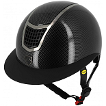 EQUITHÈME Cap Airy LM Zwart/Carbon