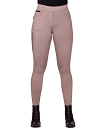 QHP RIJLEGGING JORINE FULL GRIP TAUPE