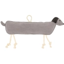 BR PAARDENKNUFFEL TECKEL ROOKGRIJS 32 CM