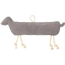 BR PAARDENKNUFFEL TECKEL ROOKGRIJS 32 CM