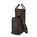 ESKADRON CAP/LAARZENTAS HERITAGE FAUX LEATHER BLACK TRUFFLE