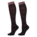 Harry's Horse Kousen Ruit Zwart/Grijs/Rood S