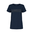 EQ HARMONY LOGO SS NAVY