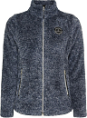 EQ MILES ZIP CARDIGAN BLUE FOG 