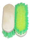 PAARDEBORSTEL KLEUR ASSORTI 15 CM