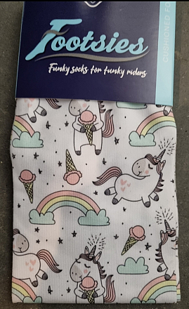 FOOTSIES UNICORN JUNIOR