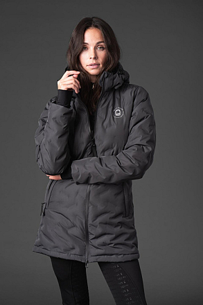 EQ VALESKA WINTER JACKET ASPHALT 