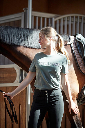 EQ MELINA SS T-SHIRT FOREST