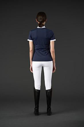 CATAGO NICE SS BLOUSE NAVY L