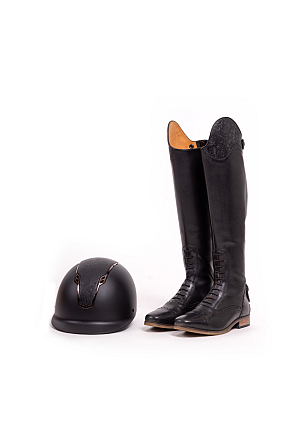 IMPERIAL RIDING RIJLAARZEN IRHOLANIA  39  BLACK  FLOWER R/R
