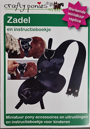 CRAFTY PONIES BASIC ZADEL ZWART