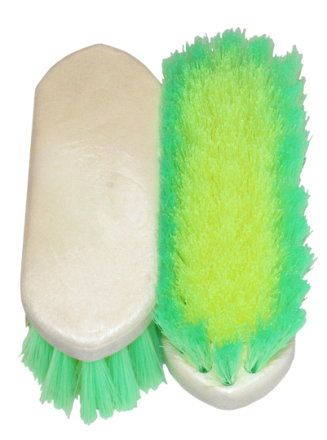 PAARDEBORSTEL KLEUR ASSORTI 15 CM