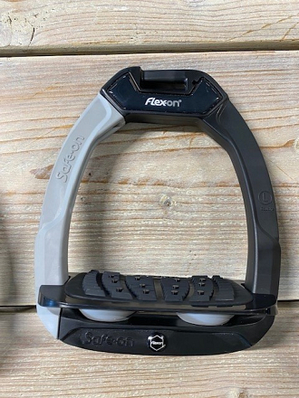 FLEX-ON SAFE-ON STIJGBEUGEL ZWART GRIJS