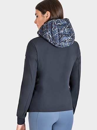 SOFTSHELL DONNA ELRUBE BLUE ALLOVER