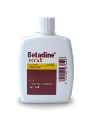BETADINE SCRUB SHAMPOO 120ML
