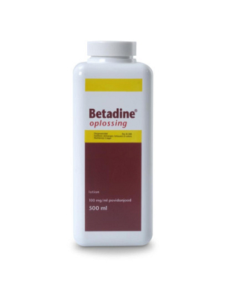 BETADINE OPLOSSING 500ML