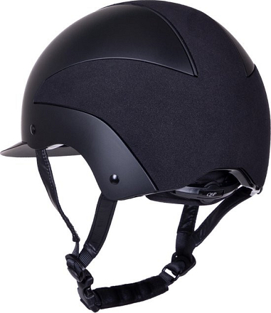 QHP VEILIGHEIDSCAP AUSTYN POLO VISOR ZWART