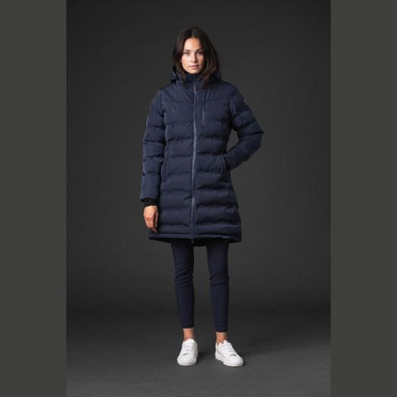 CATAGO VITA LONG JACKET NAVY