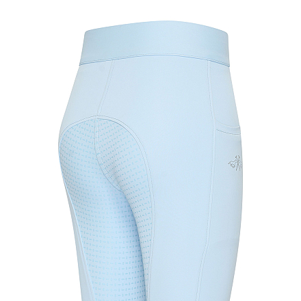 KIDS RIDING TIGHTS LIGHTBLUE HVPLOTTE 