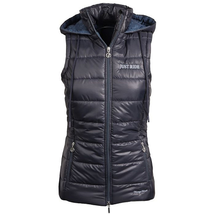 HH BODYWARMER JUST RIDE RETRO NAVY