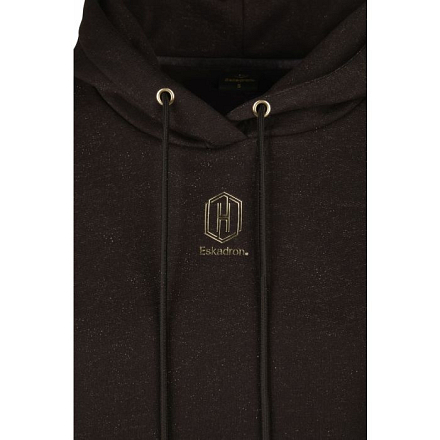ESKADRON HOOD SPARKLE HERITAGE BLACK TRUFFLE 