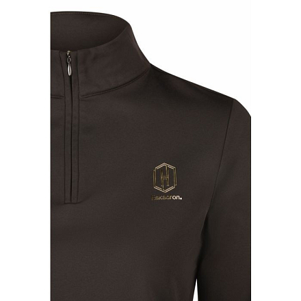 ESKADRON HALF-ZIP SHIRT HERITAGE ZWART