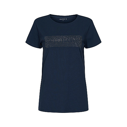 EQ HARMONY LOGO SS NAVY