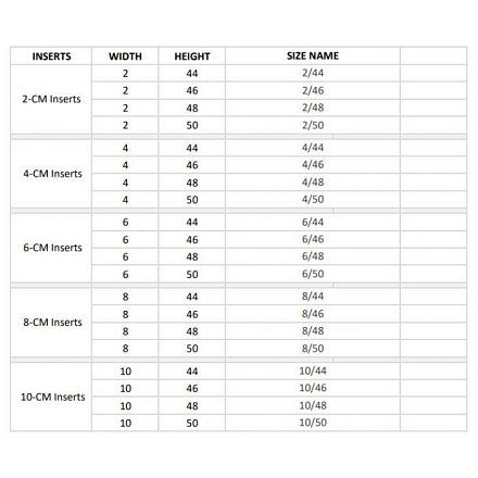 SUEDWIND CURVY AM INSERTS