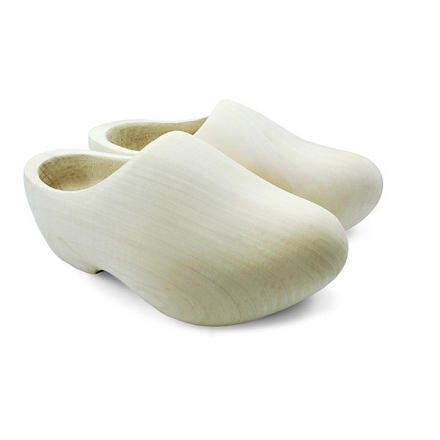 KINDER KLOMPEN PEPPEL BLANK