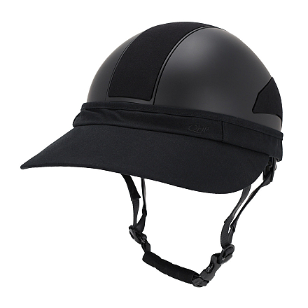 QHP ZONNEKLEP VOOR VEILIGHEIDSCAP ZWART