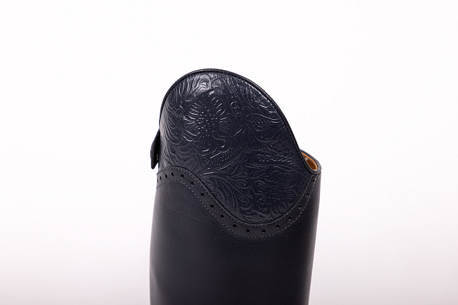 IMPERIAL RIDING RIJLAARZEN IRHOLANIA  37 NAVY FLOWER  BLACK 