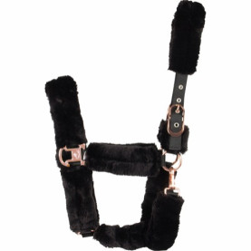 CATAGO HALSTER SHEEPSKIN ROSE
