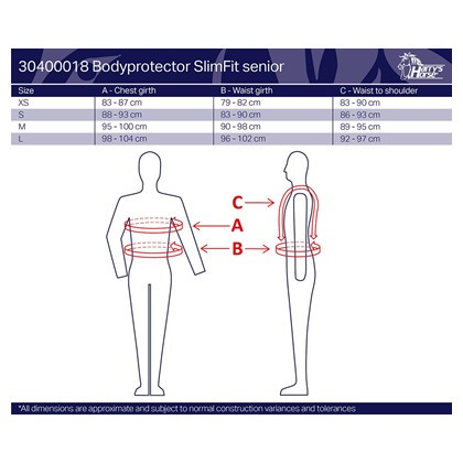 HARRY´S HORSE BODYPROTECTOR SLIMFIT SENOIR