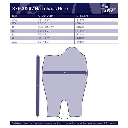 HARRY'S HORSE MINICHAPS NERO 